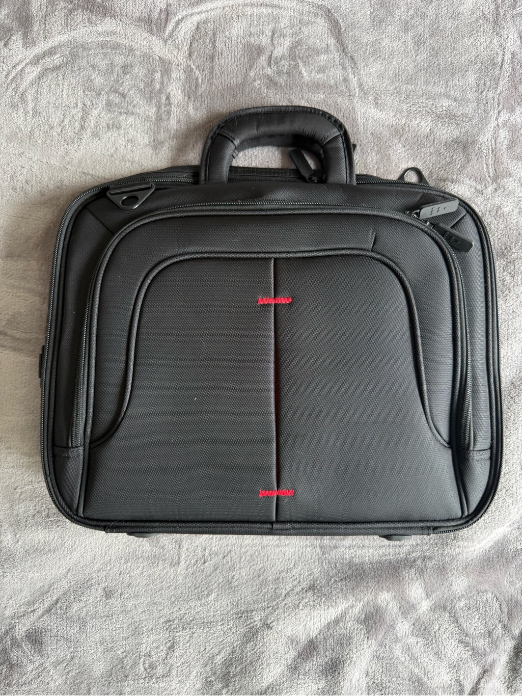 Professional Black Laptop Briefcase Tote  Eco Style  Brand New